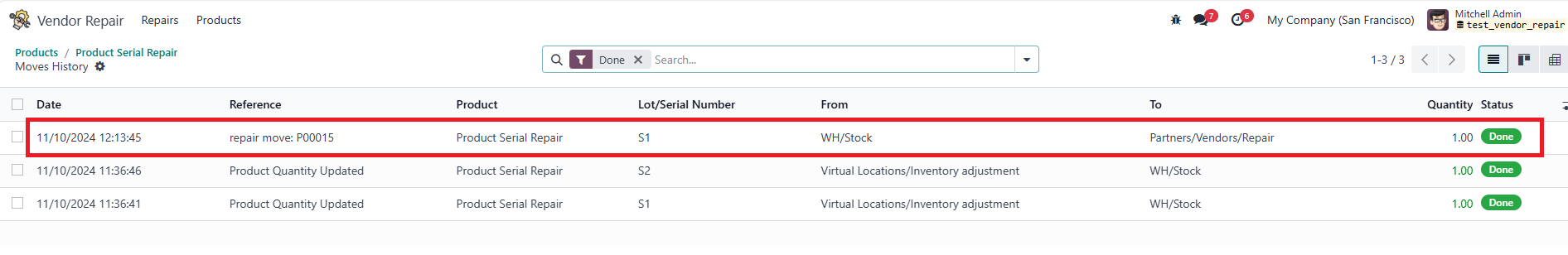 Product Stock Move For Delivery